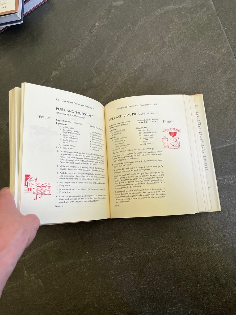 LAROUSSE Treasury of Country Cooking - Illustrated Cookbook